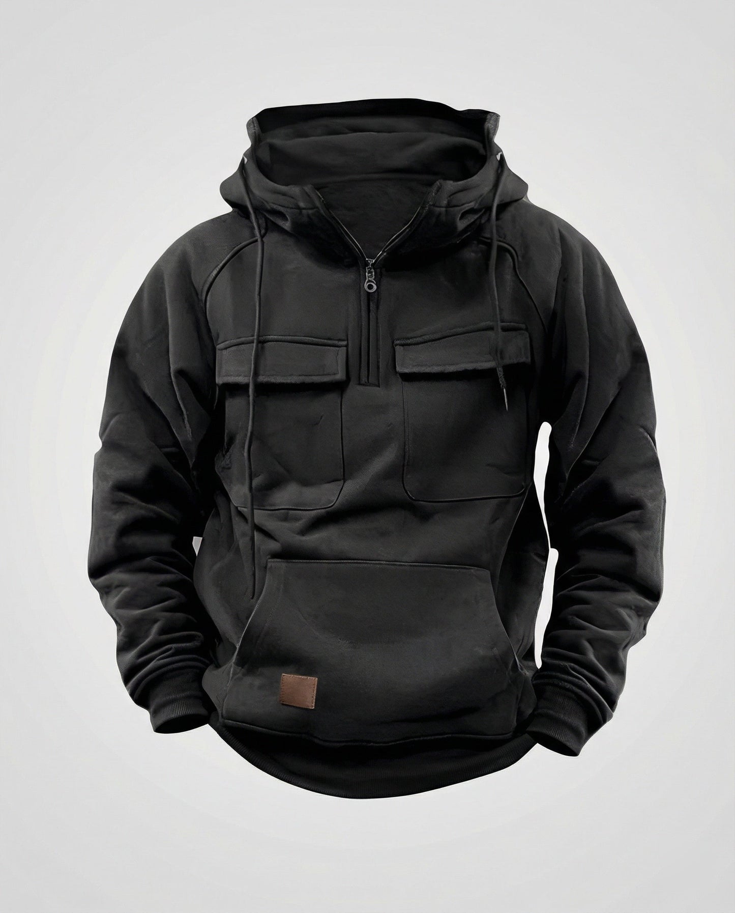 Männer Hoodie Klassisch Vieltaschen Bequem