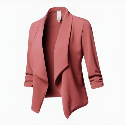 Damens Blazer Langarm Modern Chic