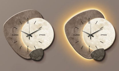 Skandinavische Wanduhr Modern Minimalistisch Weiss