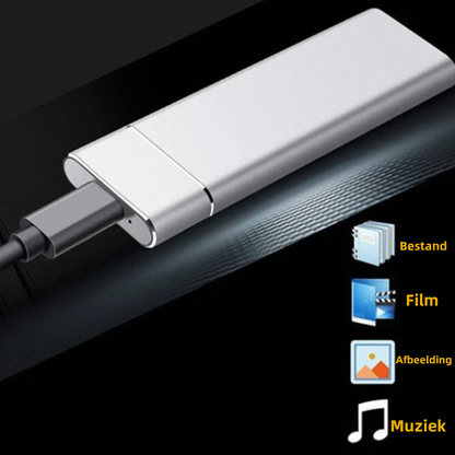 Externe Festplatte Tragbar Schnell USB-C