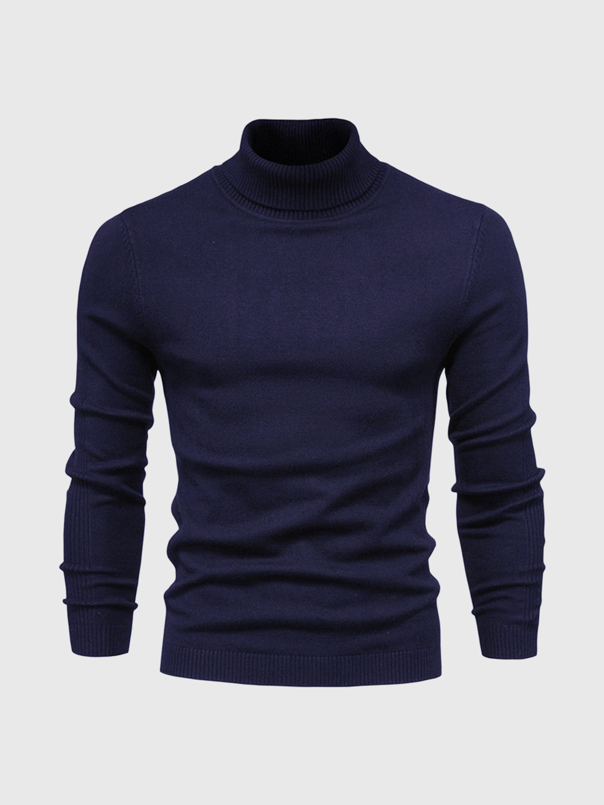 Herren Rollkragenpullover Waschbar Weich