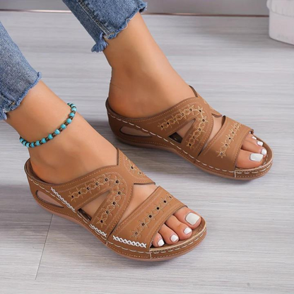Damen Sandalen Orthopädisch Bequem Sommer