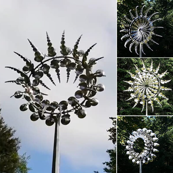 Moderne Metall Windmühle Gartendekoration