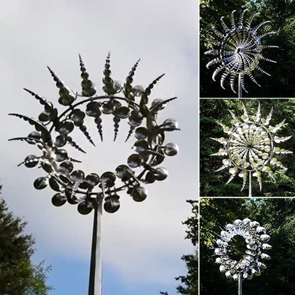 Moderne Metall Windmühle Gartendekoration