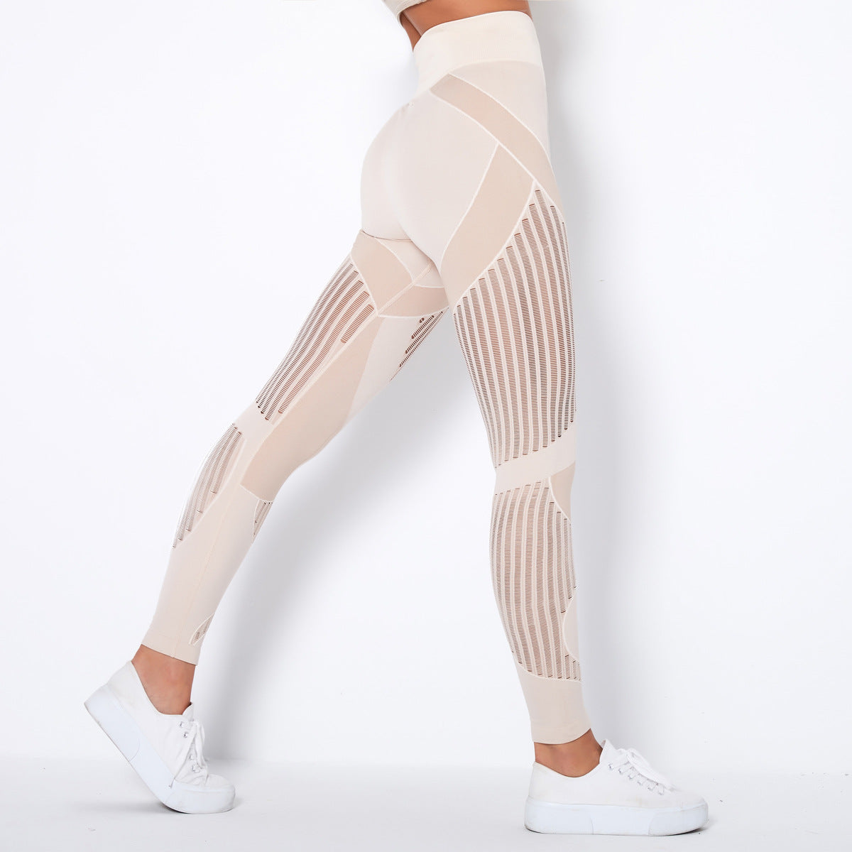 Highwaist Leggings Damen Stilvoll Mit Hochem Bund - BerlinGlamour