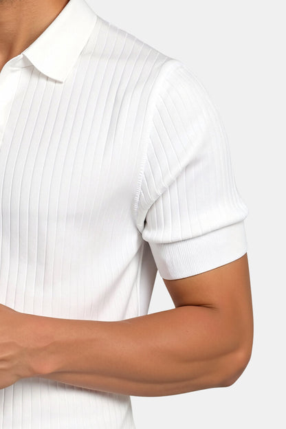 Elegantes Herren Poloshirt Kurzarm Zeitlos
