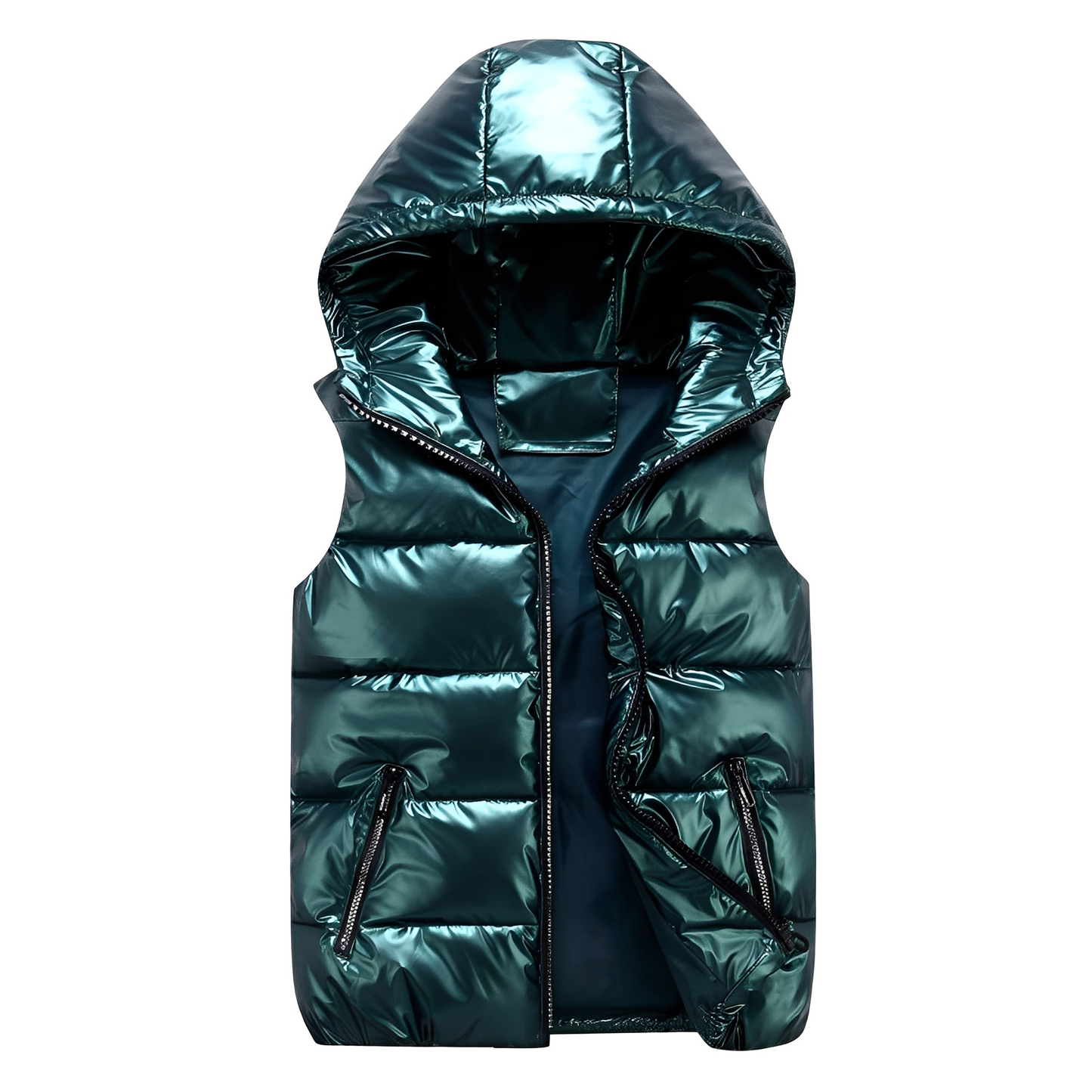 Damen Hoodie Warme Winterweste Modern