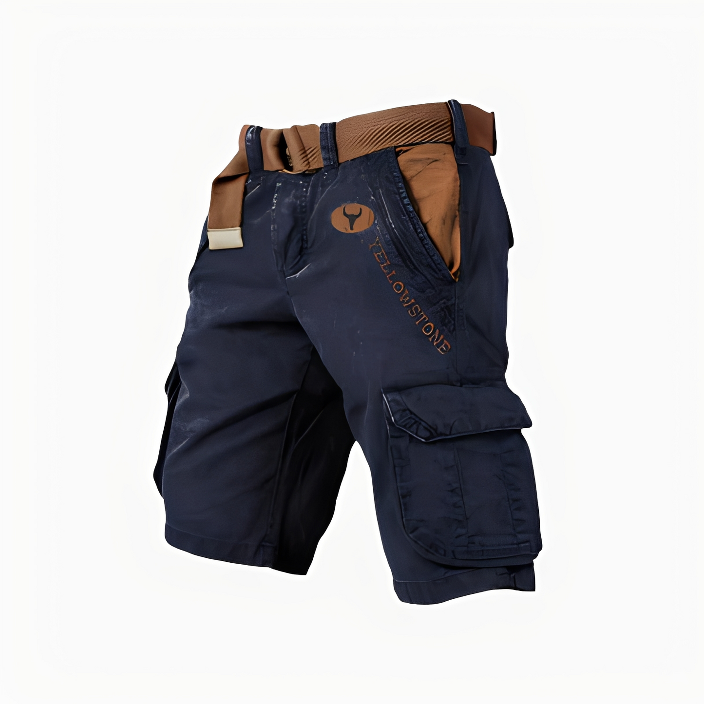 Herren Cargo Shorts Bequem Leicht Freizeit