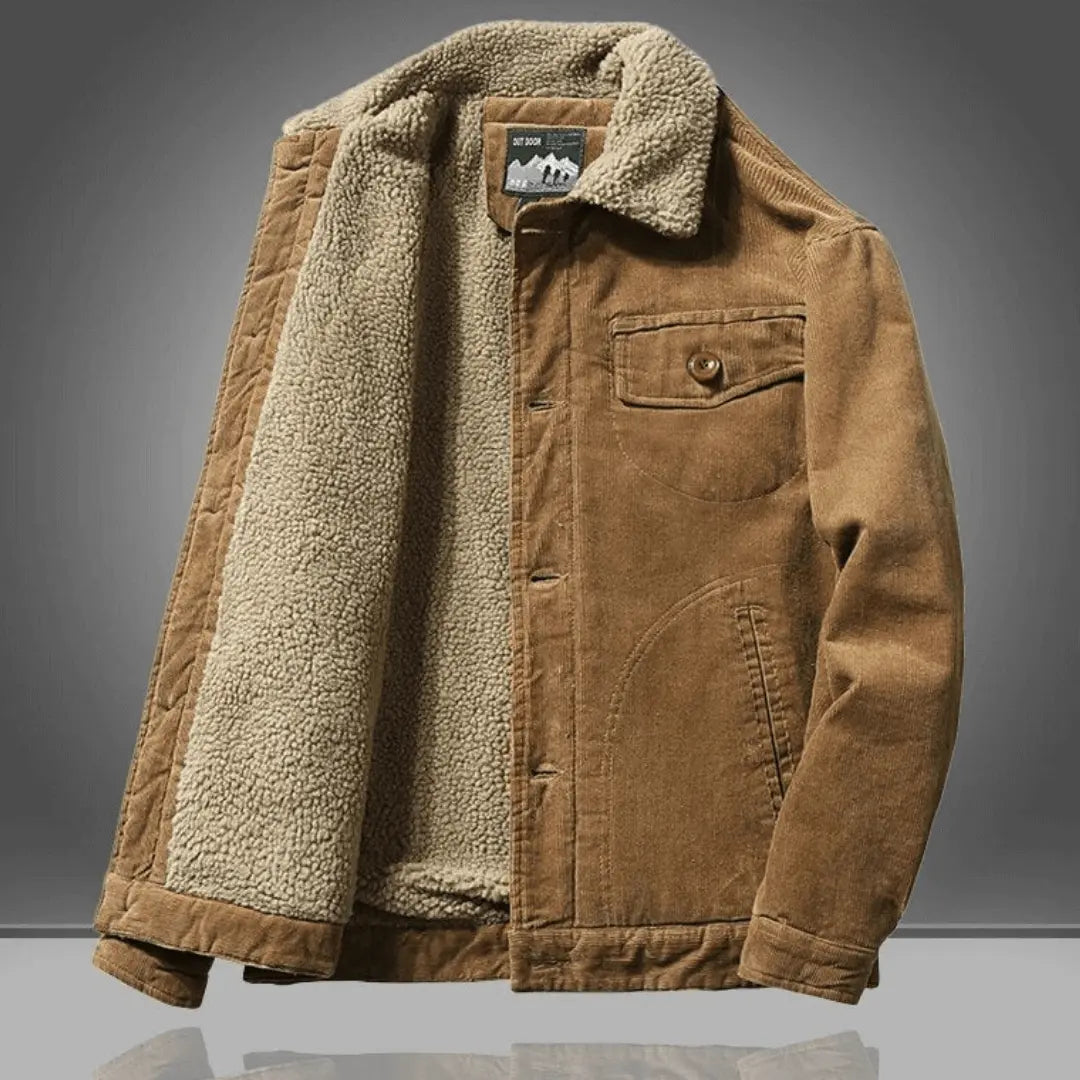 Männer Winterjacke Warm Isoliert Modern