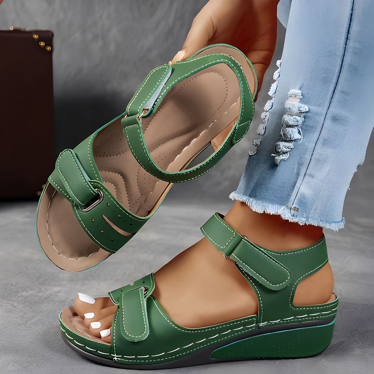 Damen Sandalen Sommer Trendy Elegant