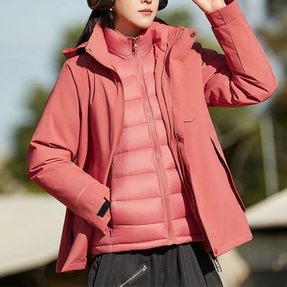 Damen Skijacke Warm Winterjacke Wasserdicht