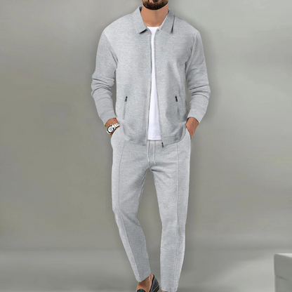 Stylischer Freizeitanzug Herren Zweiteilig Modern
