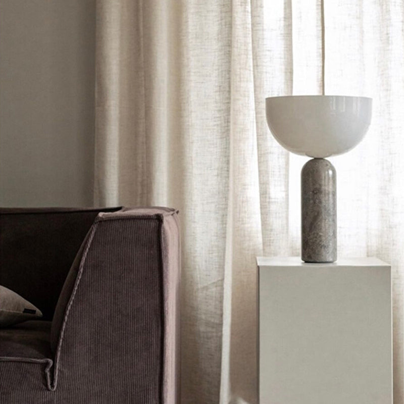 Marmor Tischlampe Luxus Gold Akzente Modern