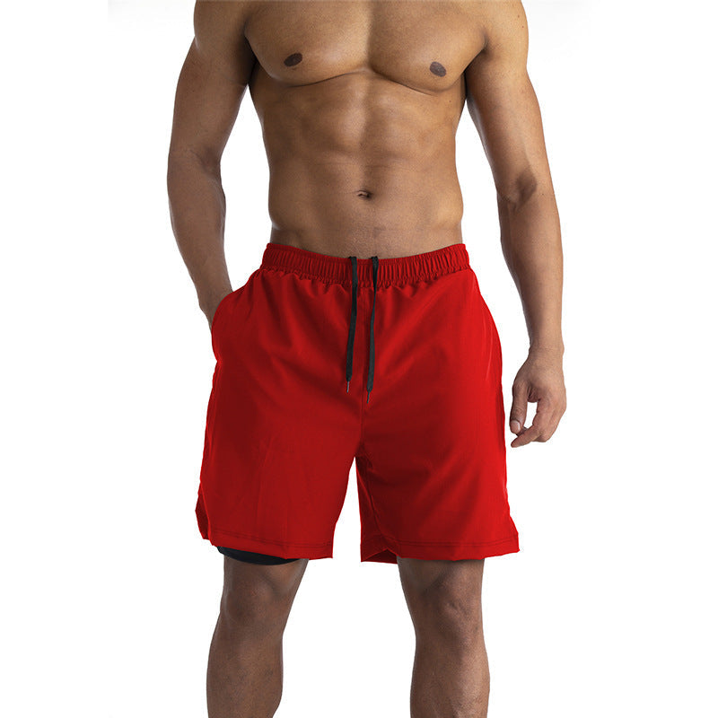 Laufshorts Herren Sport Shorts mit Futter atmungsaktiv
