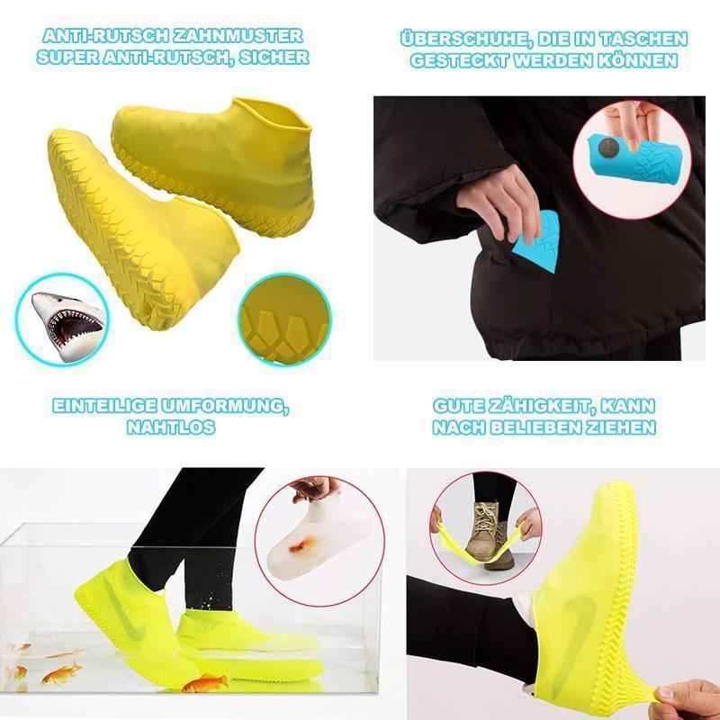 Wasserdichte Überschuhe Silikon Unisex Schuhe Überzug