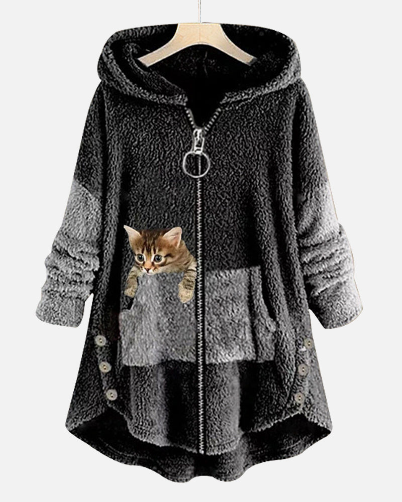Katzenprint Schal Süß Berliner Style