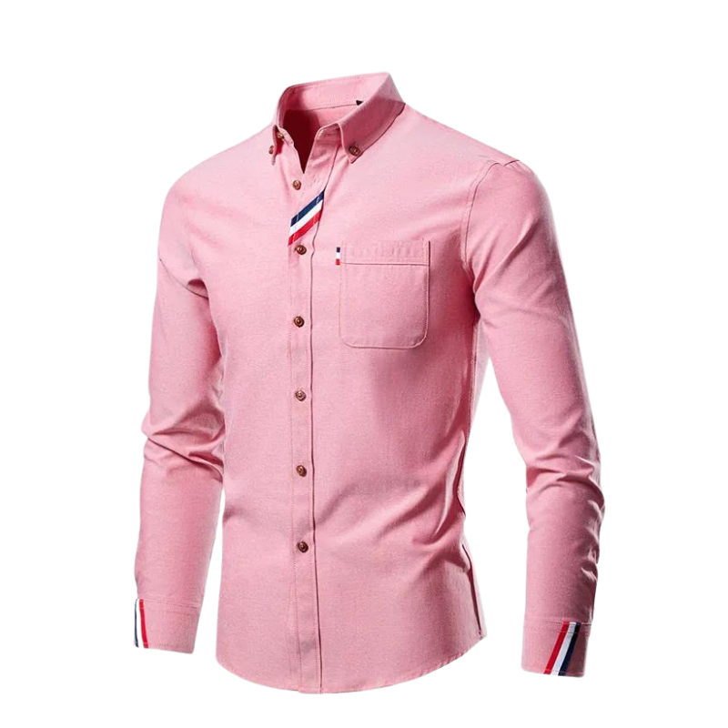 Stilvolle Herren Hemd Aus Baumwolle Komfortabel → Elegantes Herren Aus Stoff, Baumwolle Komfort