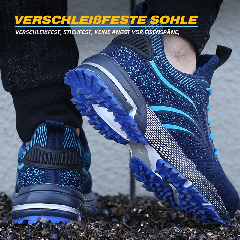 Atmungsaktive Sicherheitsschuhe Herren Damen Sportlich