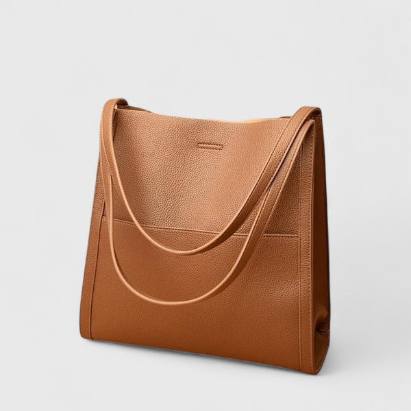 Damen Schultertasche Einfach Minimalistisch Schwarz