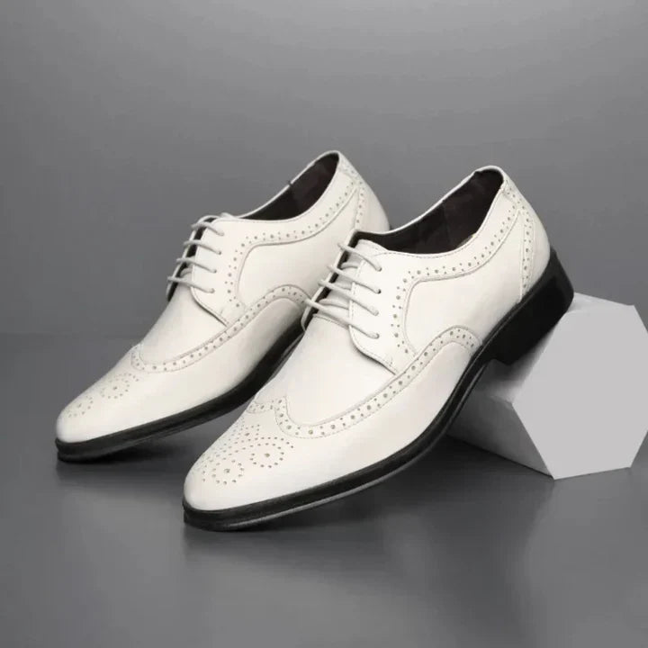Herren Business Schuhe Oxford Anzug Schuhe Elegant Schwarz