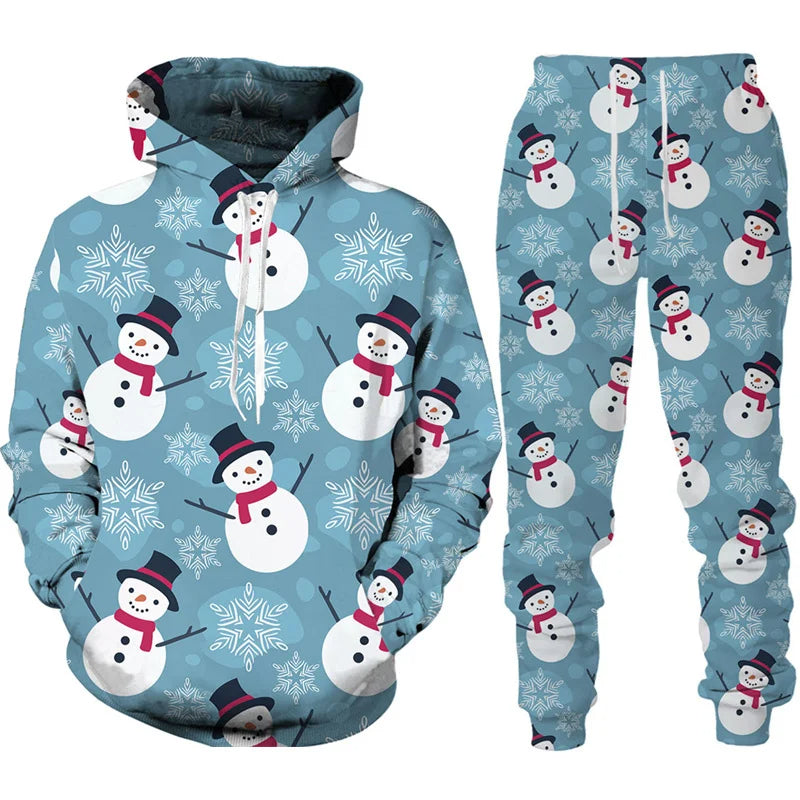 Gemütliches Weihnachts-Loungeset für Damen und Herren