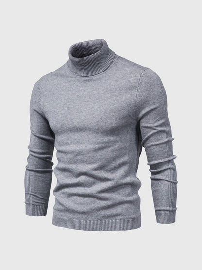 Herren Rollkragenpullover Waschbar Weich