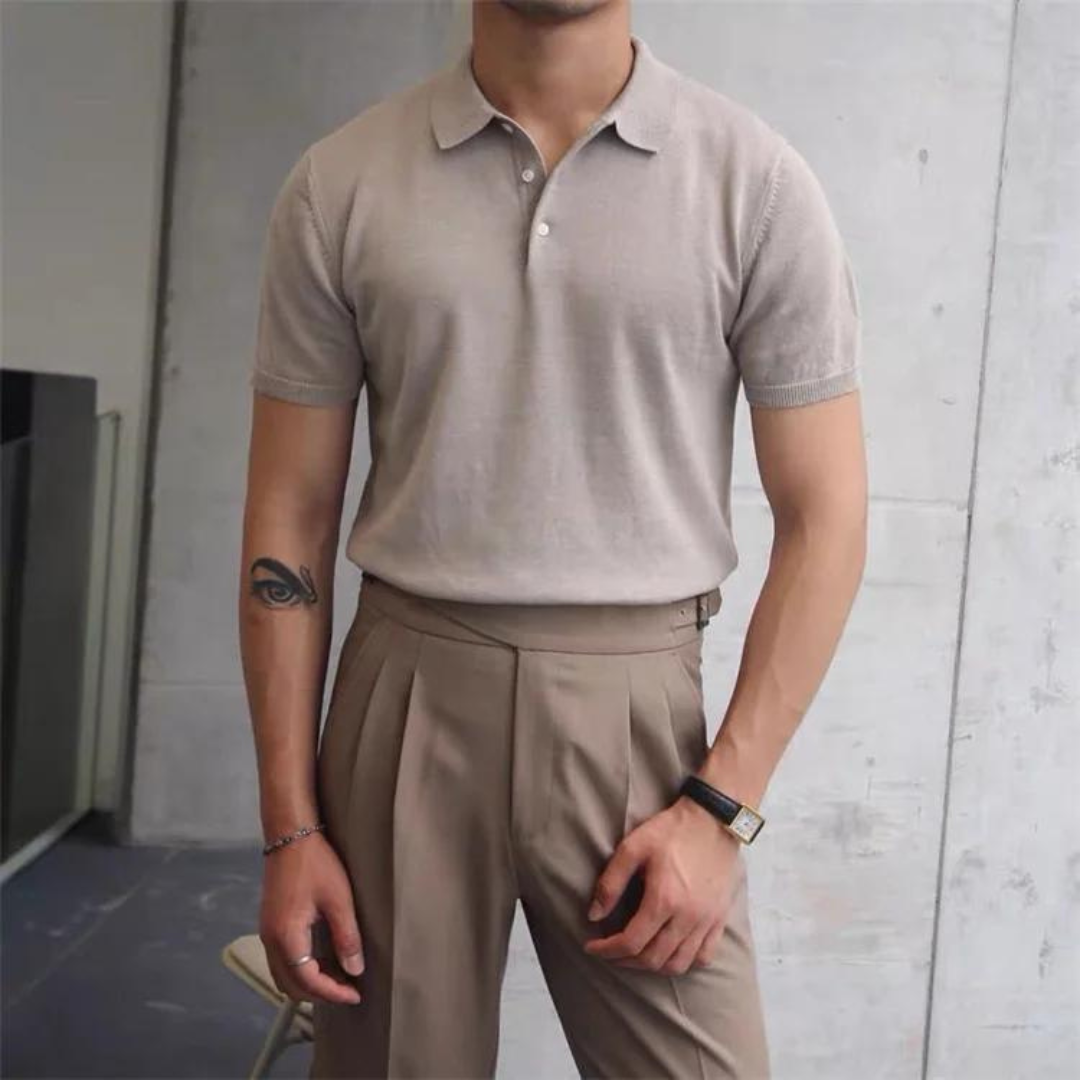 Herren Polo Shirt Bequem Modern Stilvoll