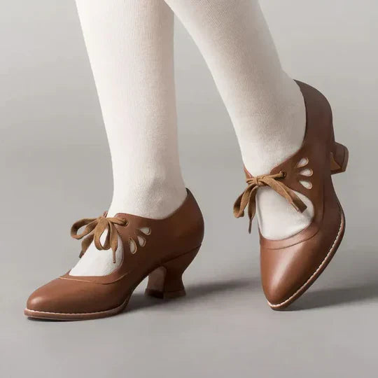 Bequeme Orthopädische Schuhe Damen Komfortschuhe Vintage-Stil