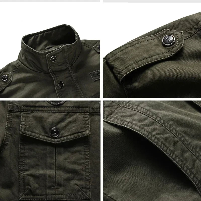 Herren Übergangsjacke Modern Slim Fit