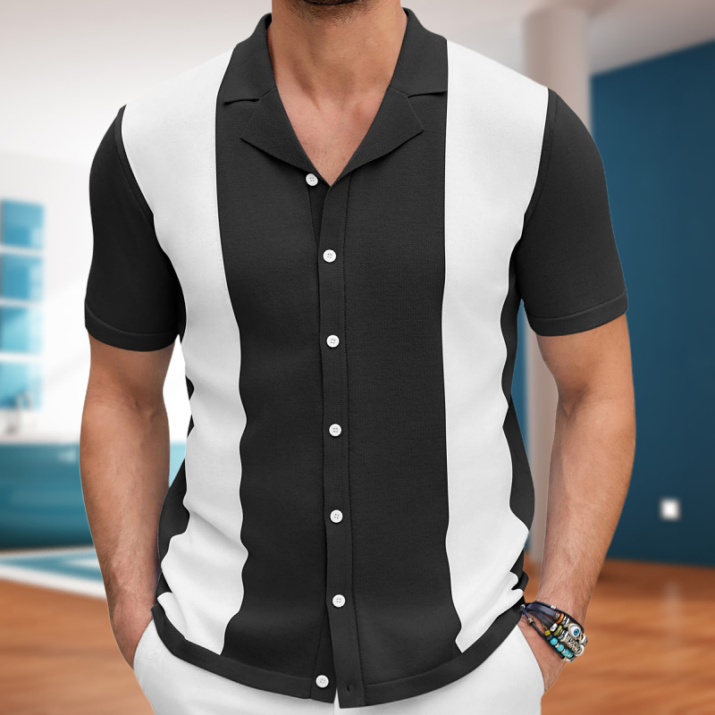 Herren Freizeithemd Baumwolle Elegant Bequem - BerlinGlamour