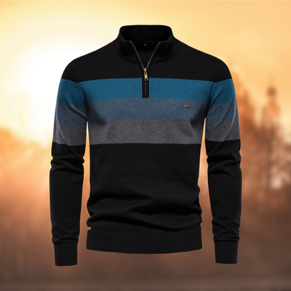 Herren Pullover Gestreift Modern Qualität
