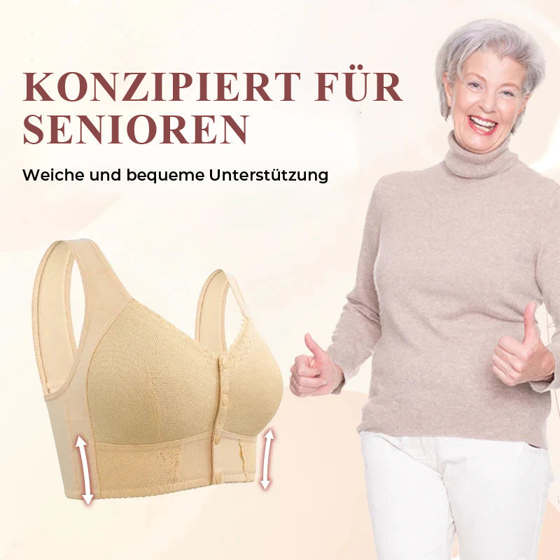 BH für Senioren Atmungsaktiv Mit Frontverschluss Komfort
