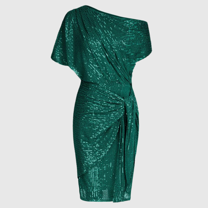 Kleid mit Pailletten Bodycon Chic Abendkleid Glitzernd