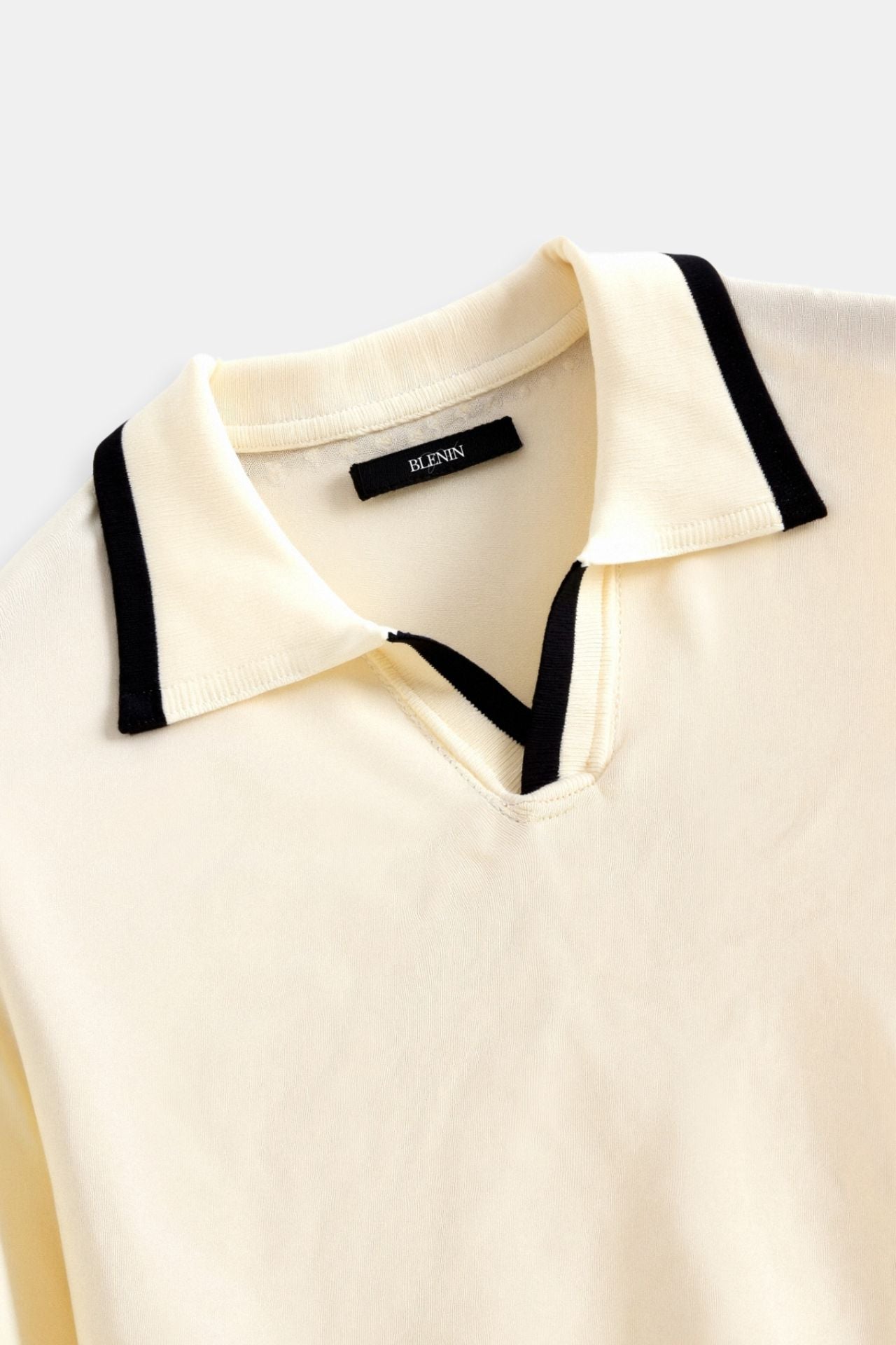 Herren Poloshirt Elegantes Design Kontrastfarben Modern