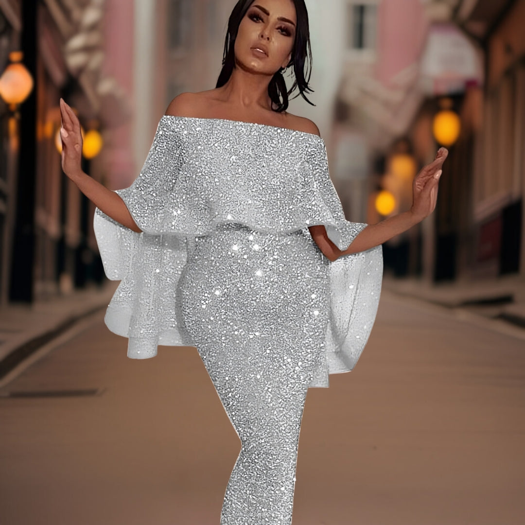 Langes Maxikleid Verona Elegant Damenkleid