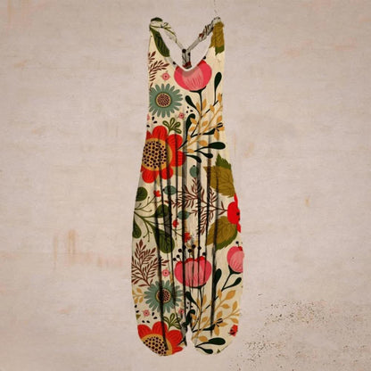 Stylischer Jumpsuit Damen Luftig Elegant