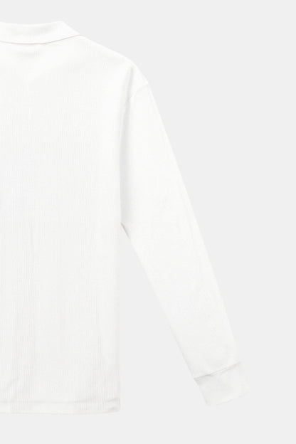 Herren Poloshirt Langarm Modern Slimfit