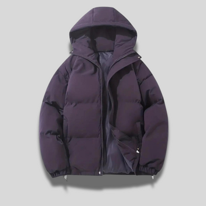 Bomberjacke Herren Leder Schwarz Modern