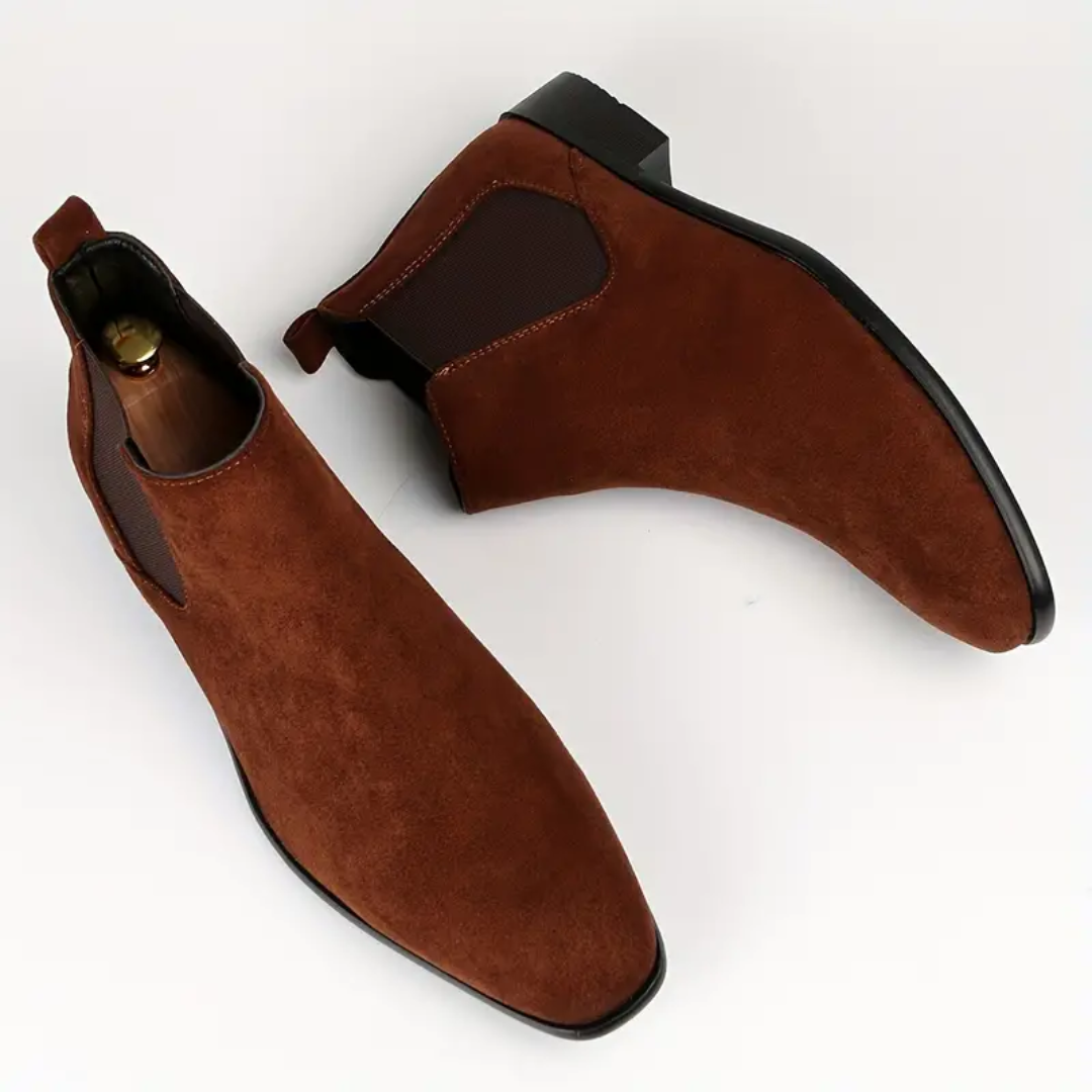 Herren Chelsea Boots Robust Elegant Lederschaft