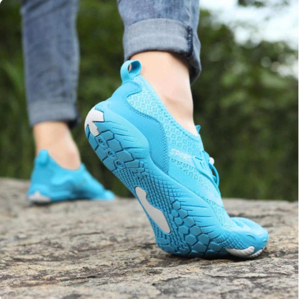 Bequeme Barfußschuhe für Frauen Natürlich Lederschuhe