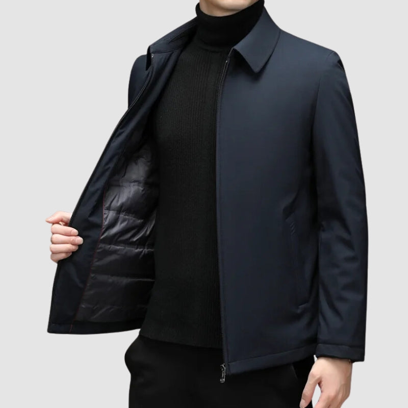 Herren Daunenjacke Warm Isolierend Premium