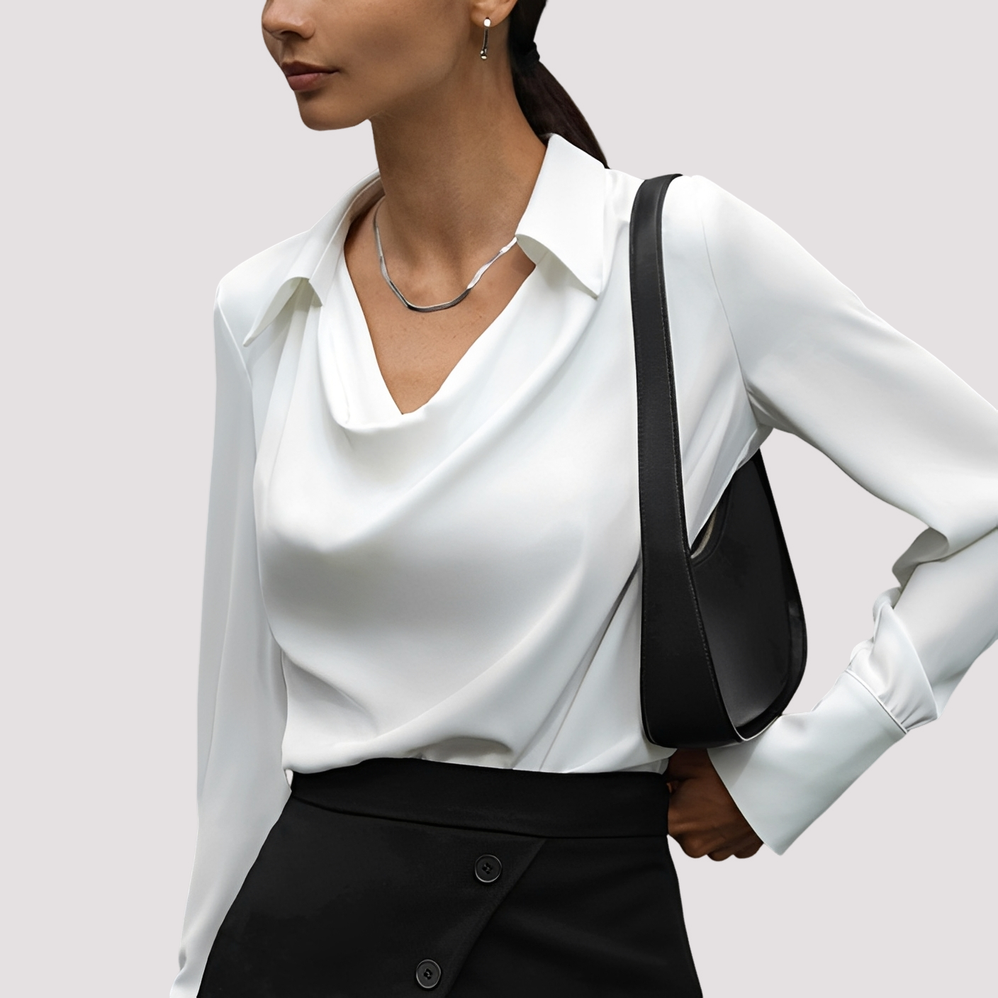 Elegante Damenbluse Hemdstyle Modern