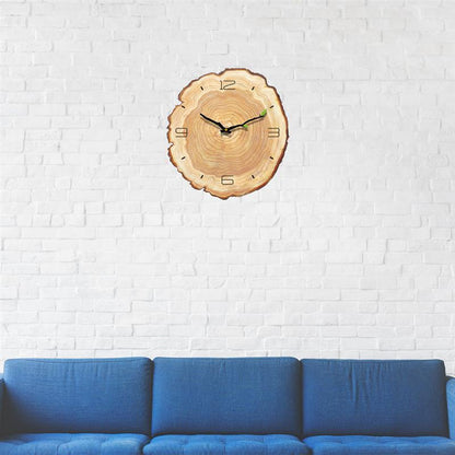 Holz Wanduhr Jahresringe Dekorativ Berlin