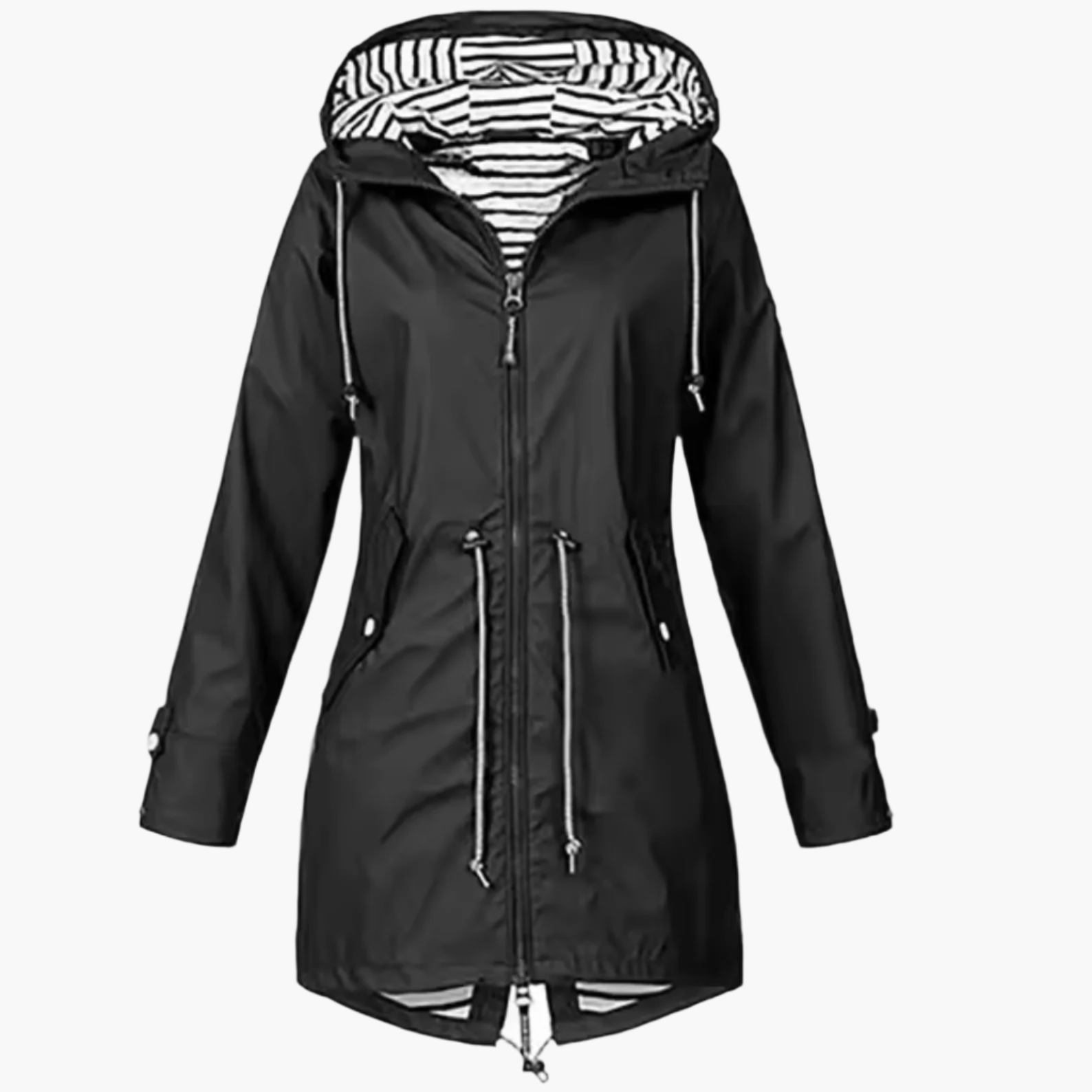 Wasserdichte Regenjacke mit Kapuze Outdoor Windjacke - BerlinGlamour
