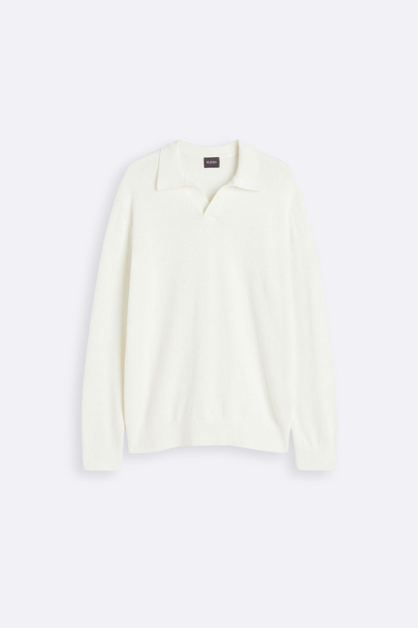 Stilvoller Pullover Offener Kragen Modern Elegante Mode - BerlinGlamour