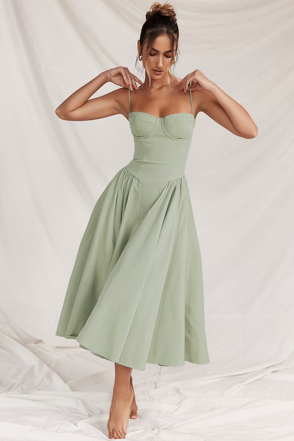 Ärmelloses Damenkleid Sommer Jutte Kleid
