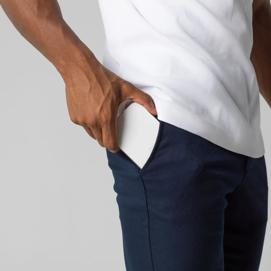 Herren Chino Hose Elegant Slim Fit Komfort