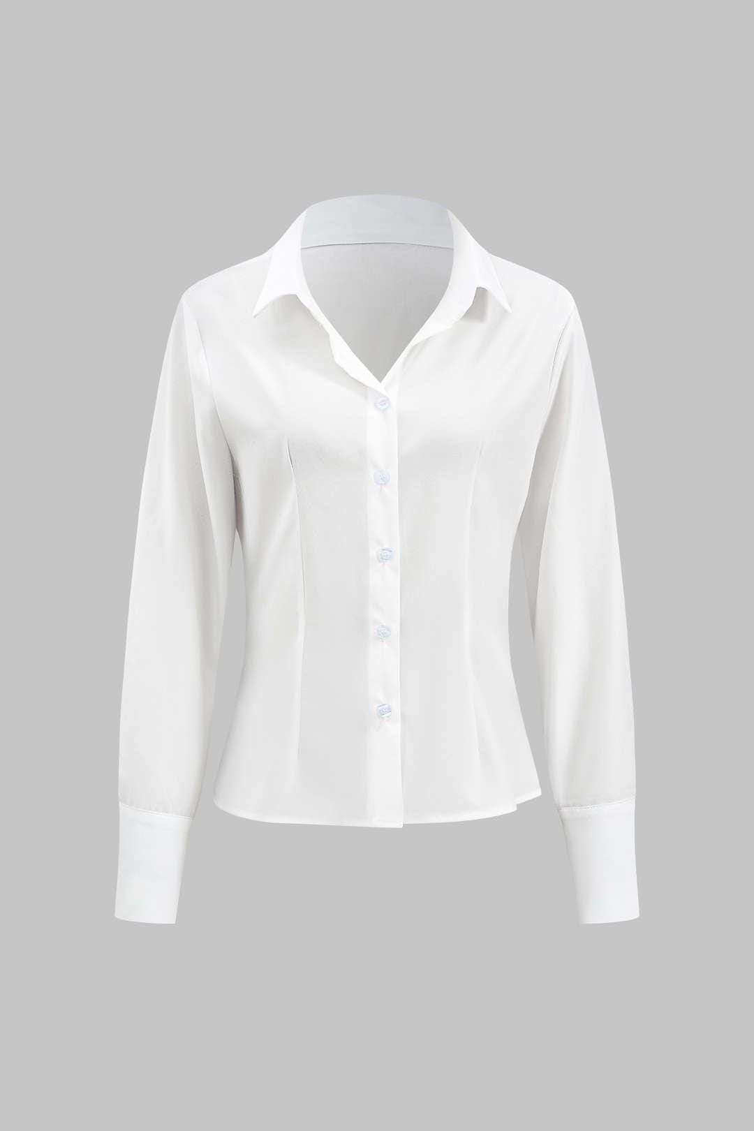 Frauen Zweiteiler Set Bluse Faltenrock Elegant