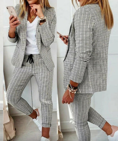 Moderne Herren Anzug-Set Zweiteiler Slim-Fit