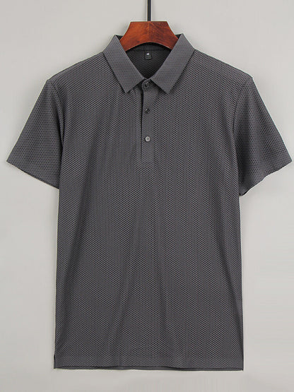 Elegantes Seiden Poloshirt Herren Qualität